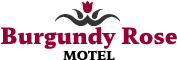 Burgundy Rose Motel Logo